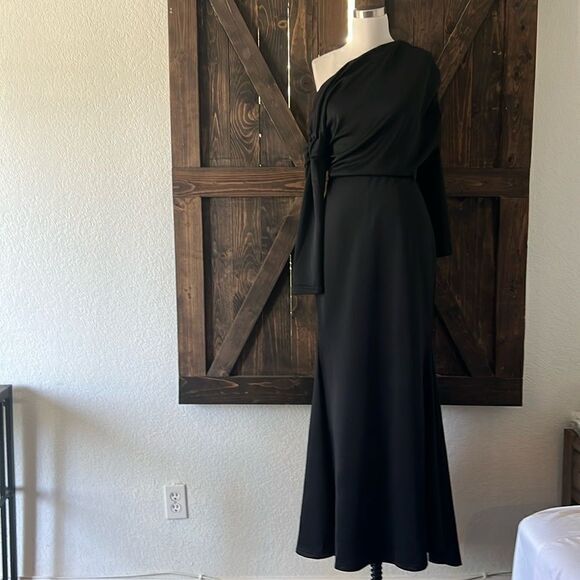 New Cocktail Party Dress Sexy Off Shoulder Ruffle Elegant Evening Prom Dress - Picture 6 of 15